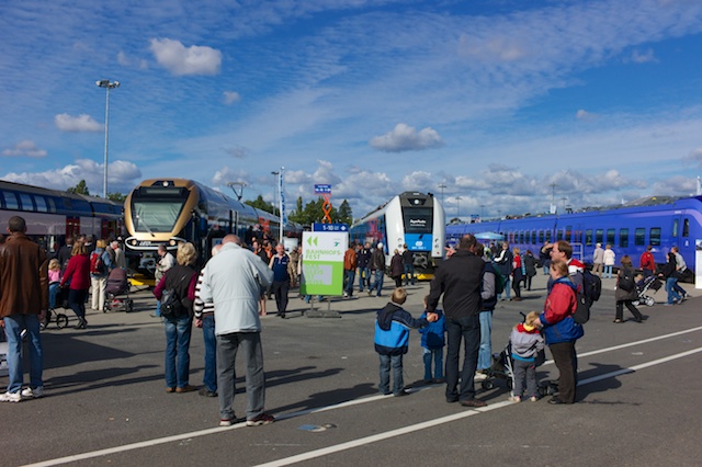 Acres of trains and bogies to clamber over. Traingeek heaven at InnoTrans, Berlin