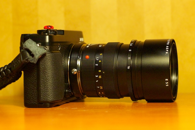 leica lens on fuji