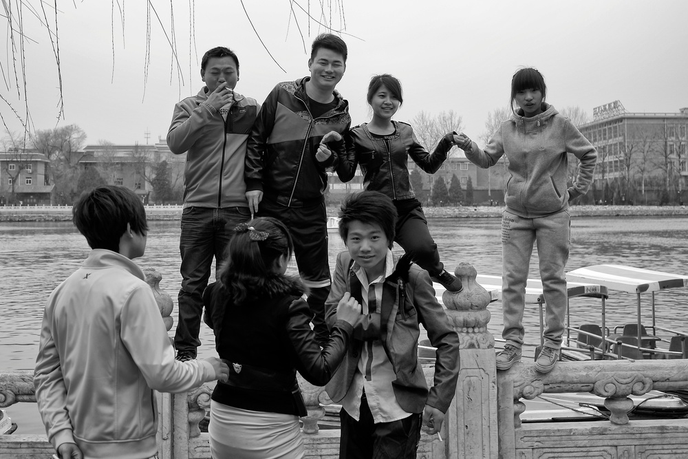 Enthusiastic posers. Leica X2, f/2.8 at 1/250s, ISO 100