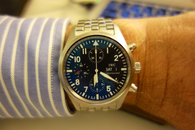   All things said, I much prefer my dumbo IWC Pilot