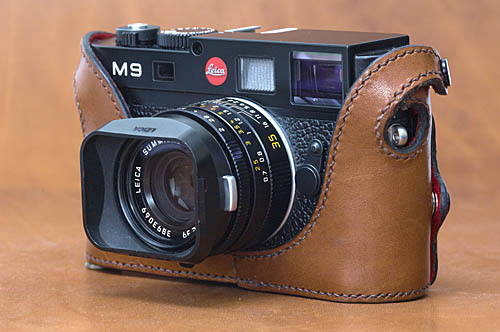 leica m9 half case