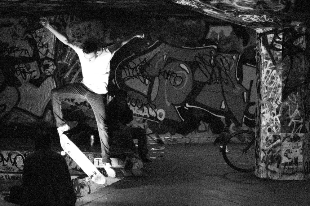 ISO 8000, f/1.4 at 1/1000s. 100% crop.Â