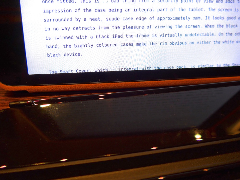 The Smart Case obstructs the iPad