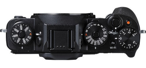 In addition to the traditional shutter-speed dial (which is all you get on your Leica M), the X-T1 gives you an exposure compensation dial (right) and the unusual but very welcome addition of a dedicated ISO dial (left).