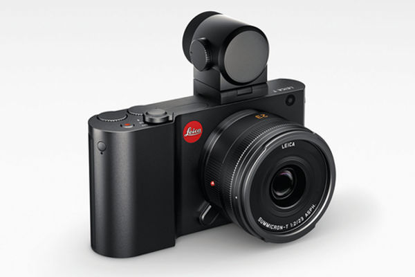 The new Visoflex electronic viewfinder has 2.4 MP and incorporates a GPS transponder. It is said to be exclusive to Leica, unlike the current EVF2 which is a rebadged Olympus finder