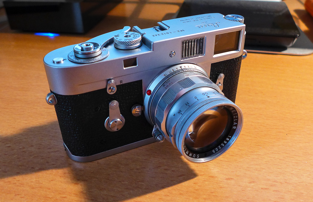 Ivor Cooper of Red Dot Cameras believes the camera and lens have been in wedlock since birth, an unusual find
