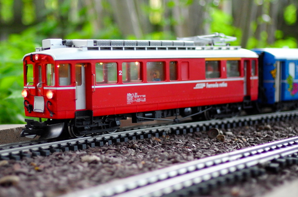   Swiss train in Washington DC, f/2.8  