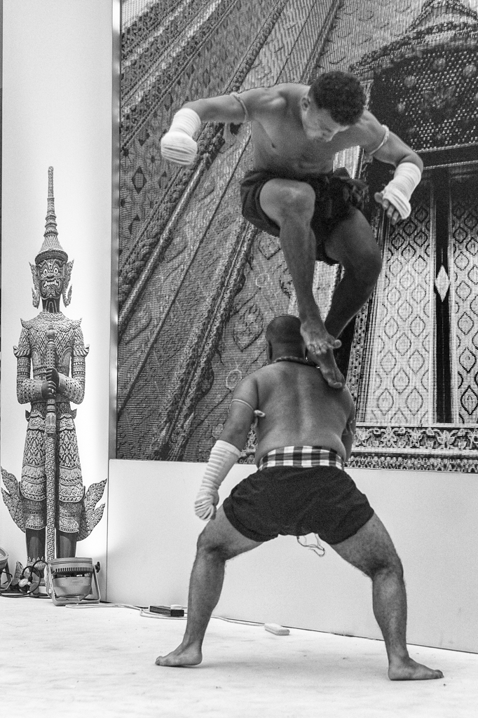 Thai martial arts with the Leica Monochrom and 50mm Summilux. Above and below, f/2.8 at 1/3000s, ISO 1250. Note the film-like grain