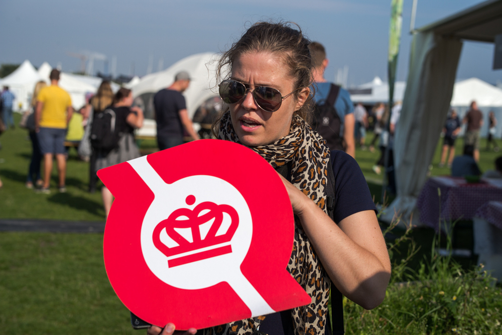 Press chief Sigrid Jessing explains the Danish organic trademark for the benefit of the international foodies