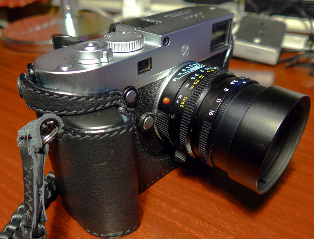   The case is made to accommodate Leica