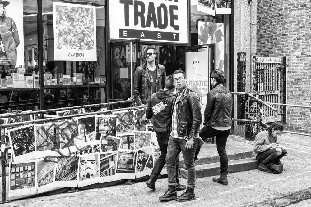 All in the interests of street fashion, Brick Lane style