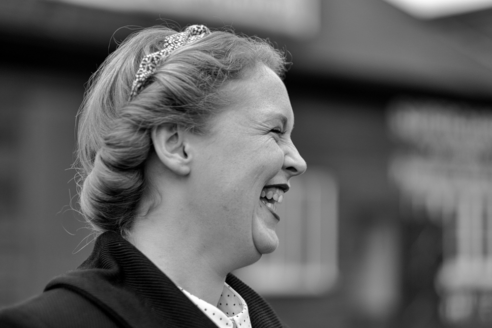 The 56mm is surprisingly good for quick street shots even as here at the widest aperture