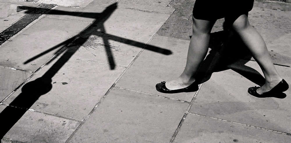 Shadows: Bill Balmer, Leica IID and 3.5cm Elmar