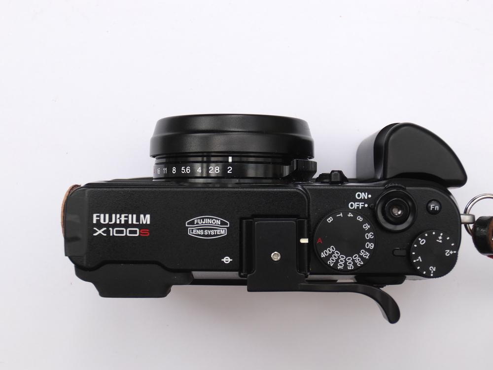 X100S with both front grip and thumb grip added (Bill Palmer)