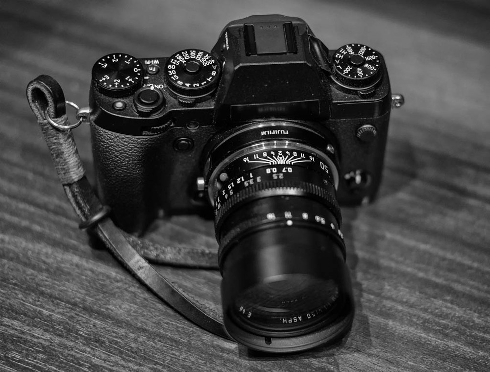 The X-Series Fujis have sold well to Leica fans. Will the X-T1 (shown here with a Leica 50mm Summilux lens), hold its own in the face of competition from Sony?