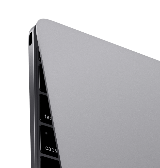 Choose the new lightweight MacBook and you get just one port which doubles for power, USB and video. You will definitely need an external dock or a collection of special adapter cables