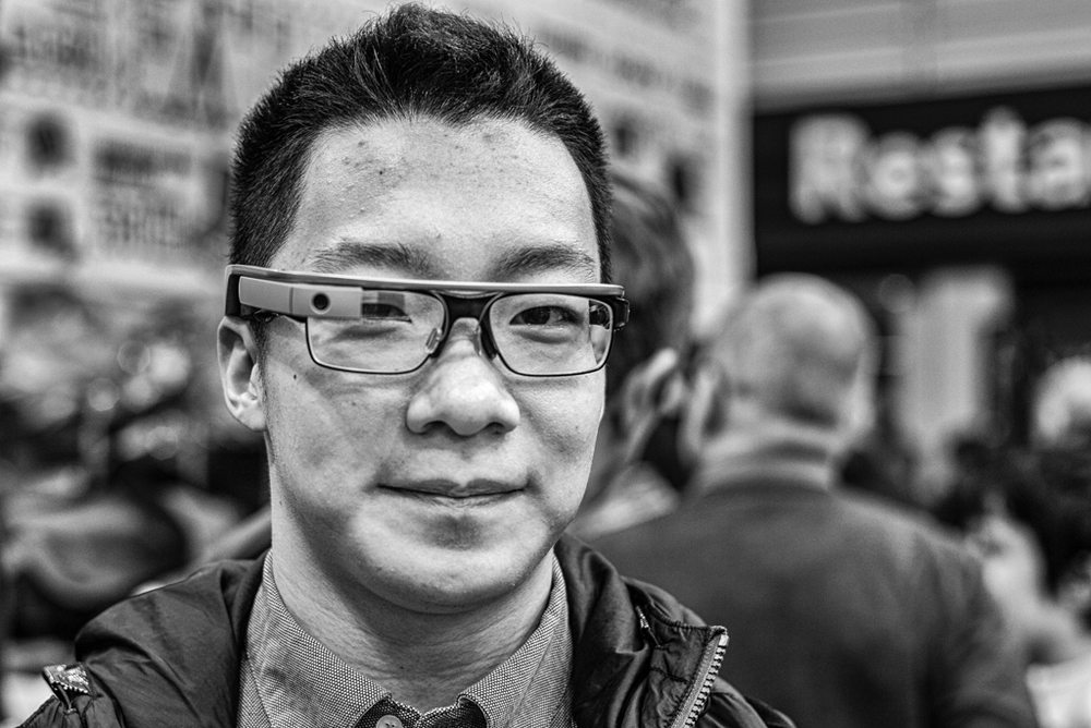 Google Glass has flopped because it is an idea before its time. The Apple Watch is currently the best way forward in wearable technology (Photo Mike Evans)
