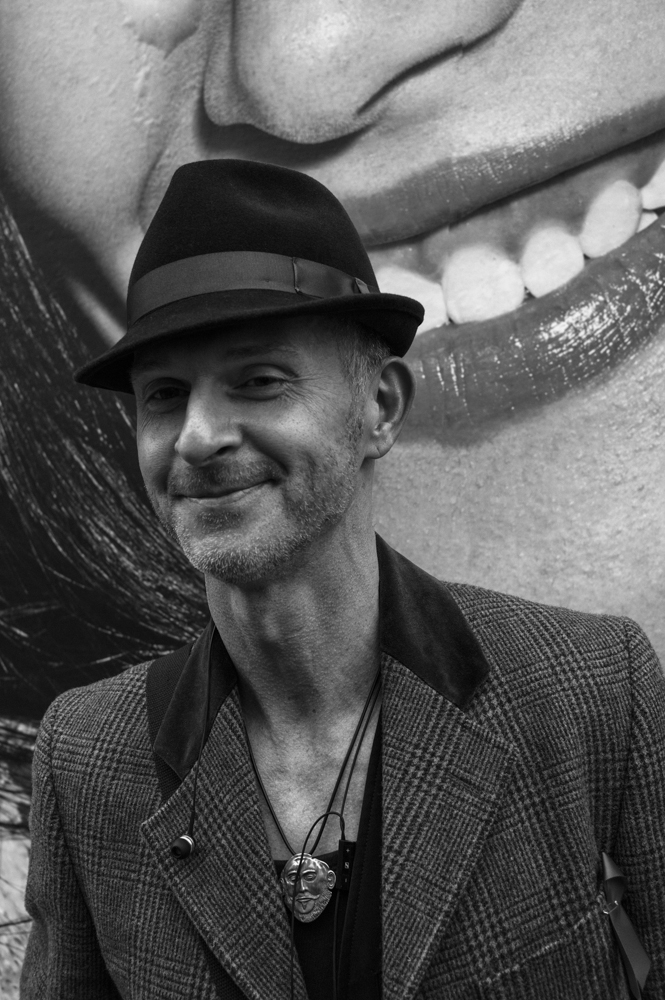 Smile: Street shot taken with the Leica Monochrom and 35mm Summcrom shows how getting close to your subject can pay dividends. I was with Eric Kim in London