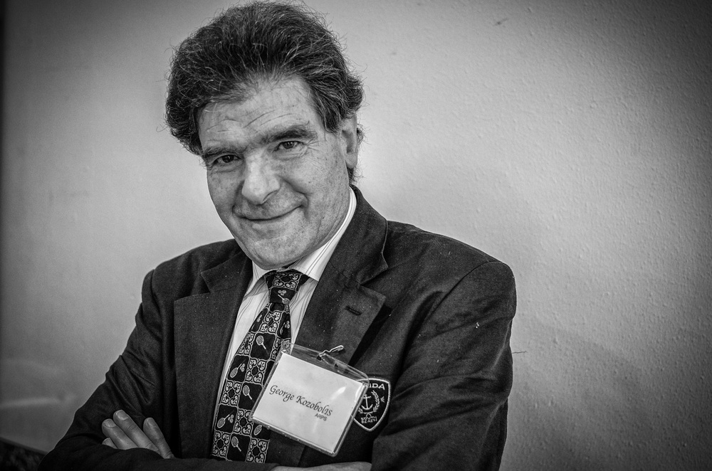 Goerge Kozobolis, organiser of the South London camera fairs at Sidcup