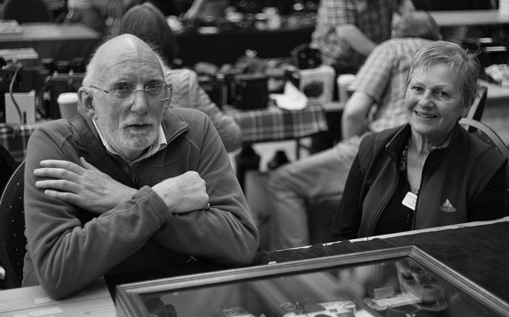 Camera enthusiasts sell their wares