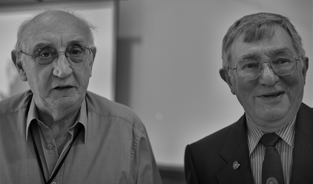 David Balfour and Jonathan Hill, stalwarts of the organising Photographic Collectors