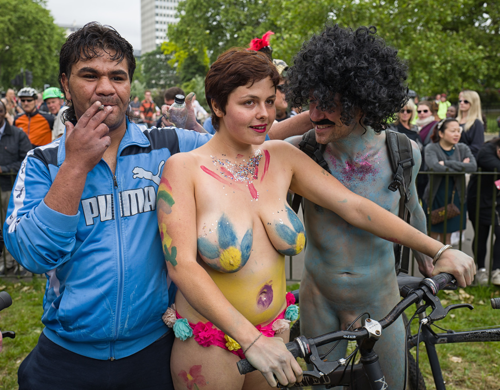 A fair amount of leering took place