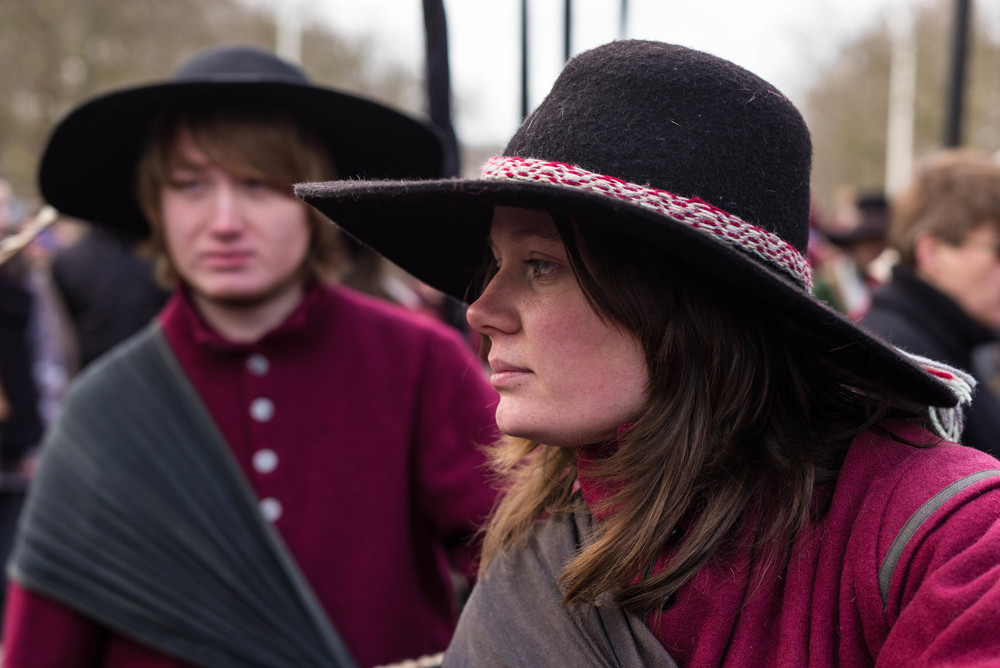 Civil War Society parade, The Mall. M-P, f/4.8 at 1/250s, ISO 200 ©Mike Evans