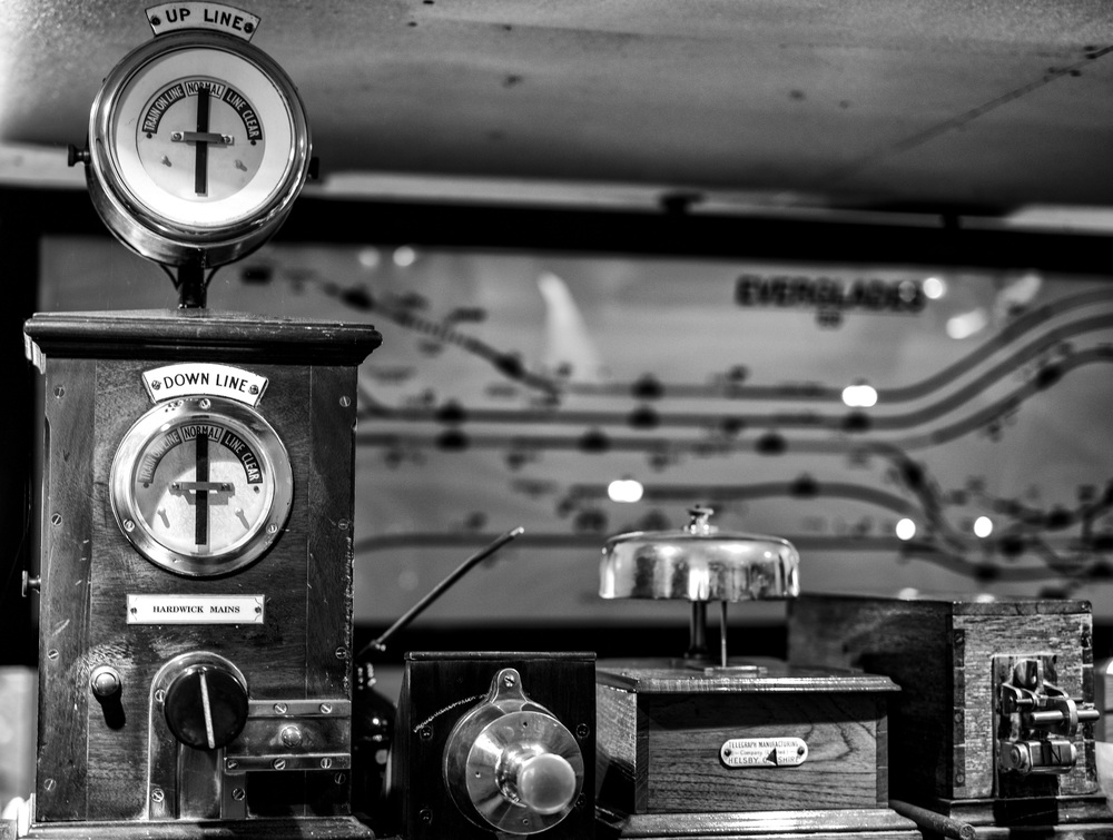 Vintage signalling equipment