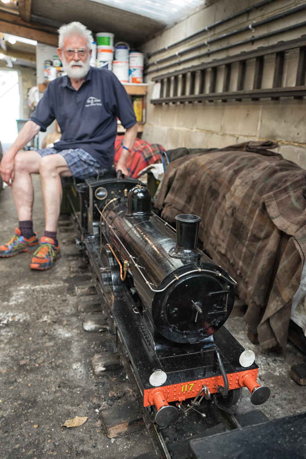 Jeremy Clarke, GCR historian, shows us behind the scenes
