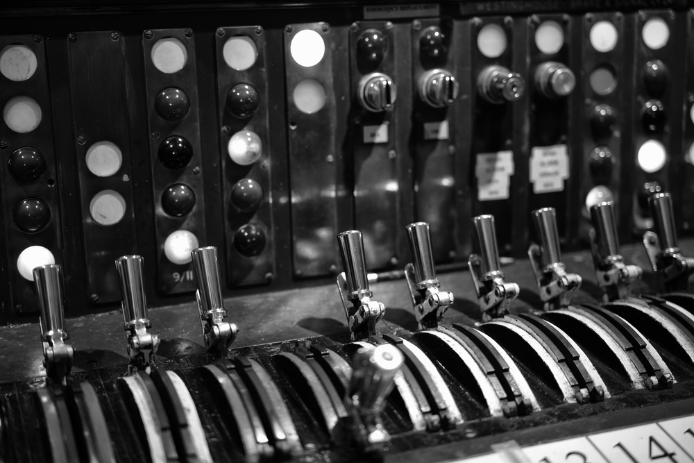 Lever detail