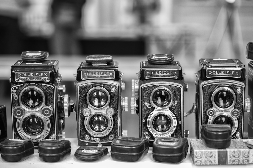 Just a humdrum collection of Rolleis: But a crisp and sharp selection seen through the Apo-Summicron