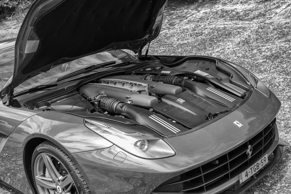A Dutch Ferrari opens up to inspection (f/6.8, 1/320s, ISO 320)