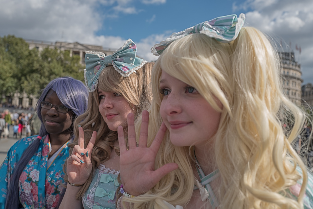 Three little maids from school are we, Pert as a school-girl well can be, Filled to the brim with girlish glee, Three little maids from school ( The Mikado )