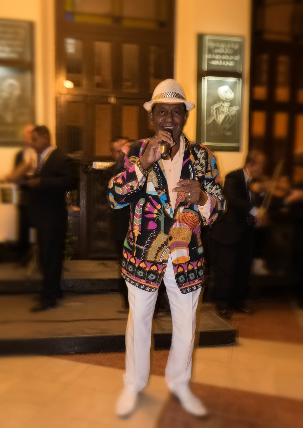  Singer at Cafe Taverna in Havana 