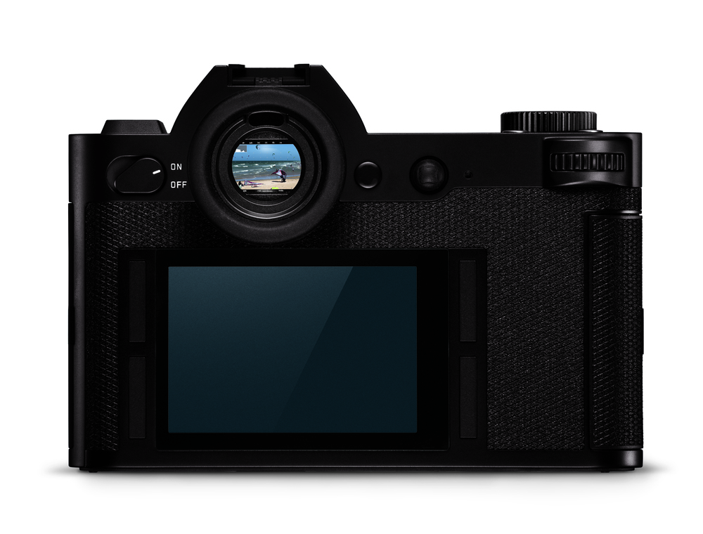 The off-centre viewfinder pod brings SLR styling to mirrorless, reminiscent of both Sony A7 and Fuji X-T1 cameras