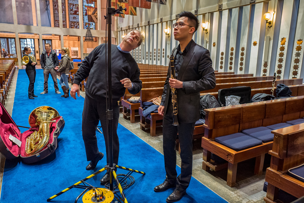 Sorting out the sound. Leica Q, f/2.8 at 1/60s