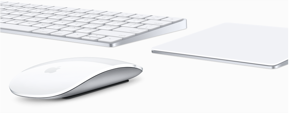 New rechargeable trio--Magic Keyboard, Magic Mouse 2 and Magic Trackpad