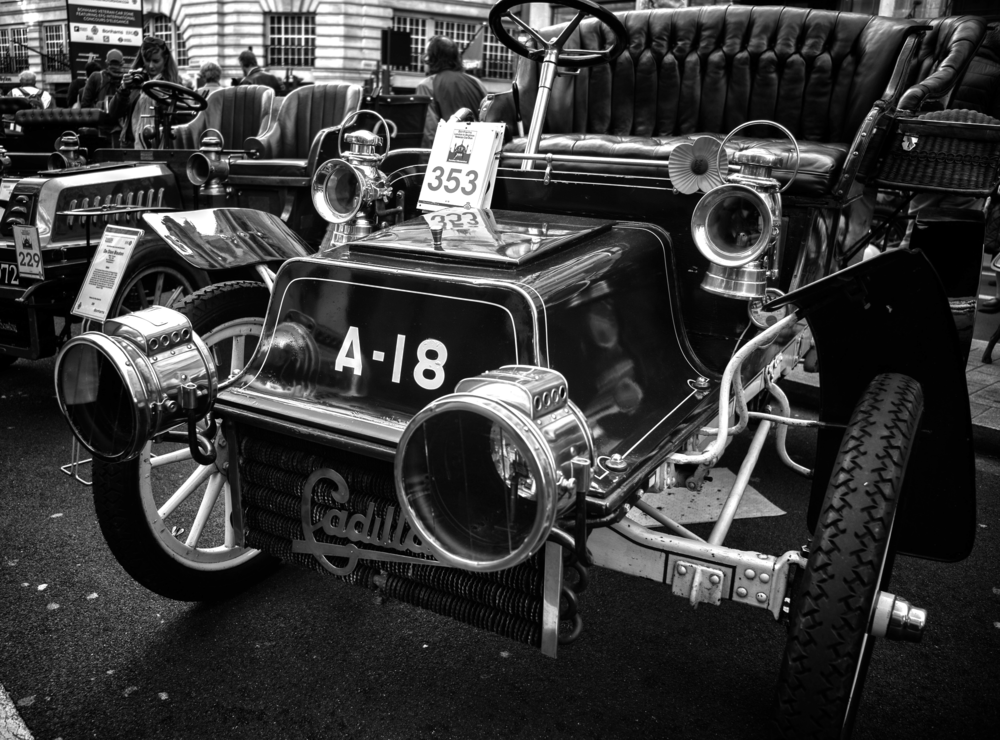 This number plate - A18 - is probably worth considerably more than the car