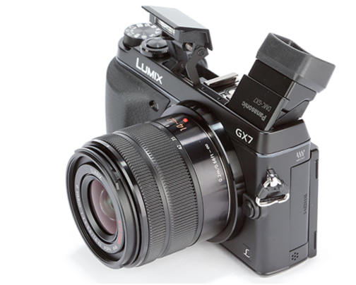 The Panasonic GX7 with its tilty viewfinder is a very attractive camera. But I resisted.