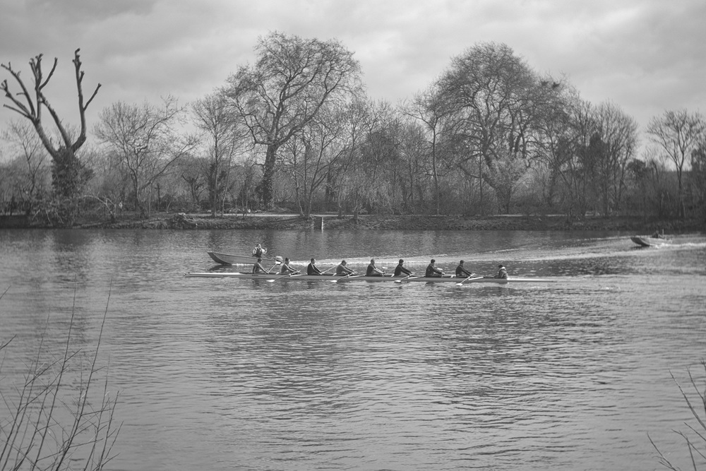 Dreamy river scene from the old Elmar. There