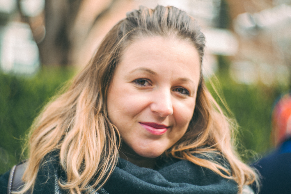Beautifully soft rendering and creamy bokeh from the 85mm brass Petzval lens attached to Dani