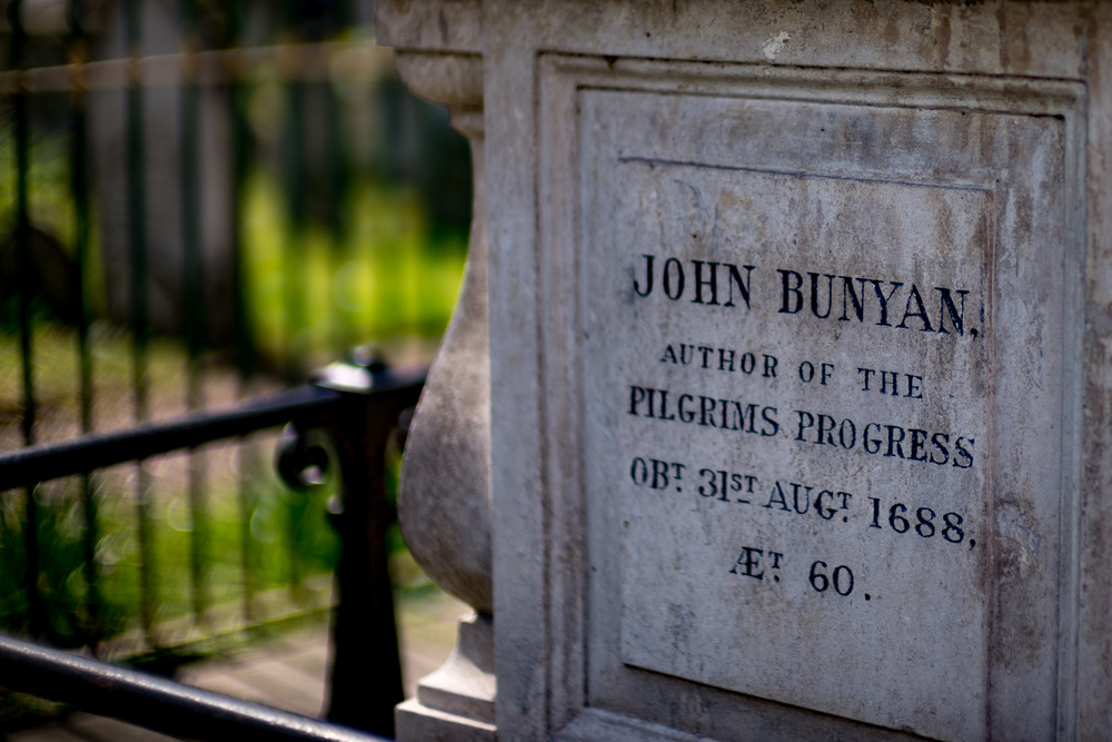 Critical focus on Bunyan and his Pilgrim