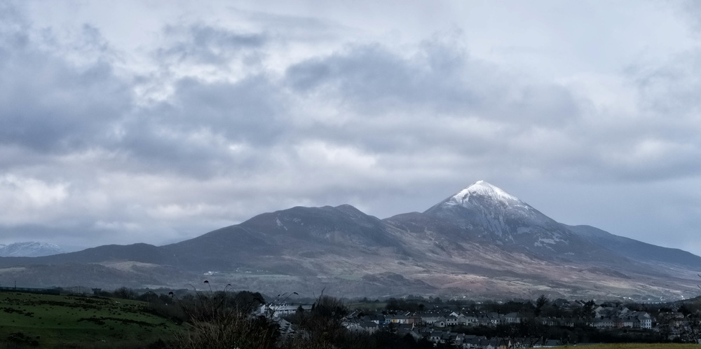 Photo 3: Westport, Snow on Croagh Patrick