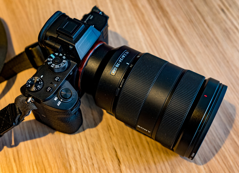 Sony A7rII with the new FE 24-70 GM zoom which offers a direct comparison with the Leica SL (although offering a shorter 70mm maximum zoom). This Sony body costs £2,599 and the lens £1,799, a total of £4,398 which is about half the cost of the Leica, still offering full-frame performance