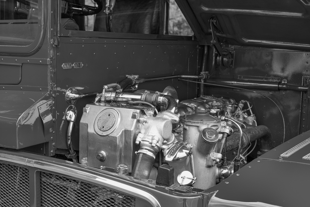 Engines never gleamed like this during service days