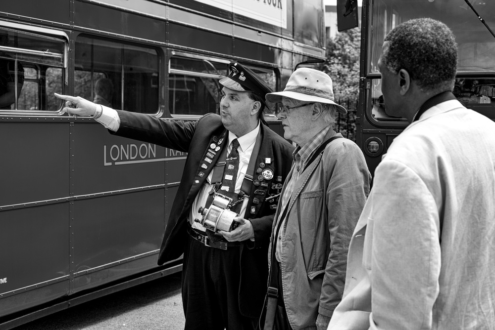 Thataway.... The ever helpful, bus conductor. The breed is no more.