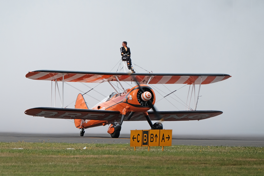 Preparing for the wingwalking