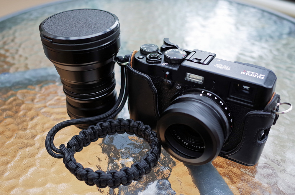 X100T with WCL and TCL accessory lenses