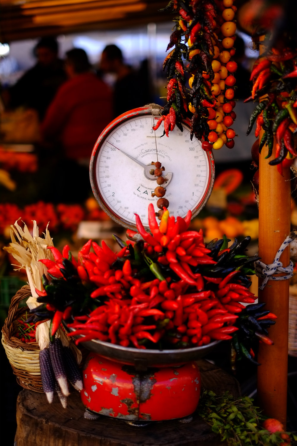 Rome: Campo De-Fiori market, Fuji X-E1.