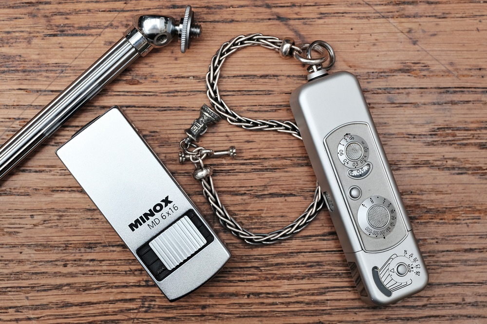 Group design: Tripod, monocular and camera from Minox